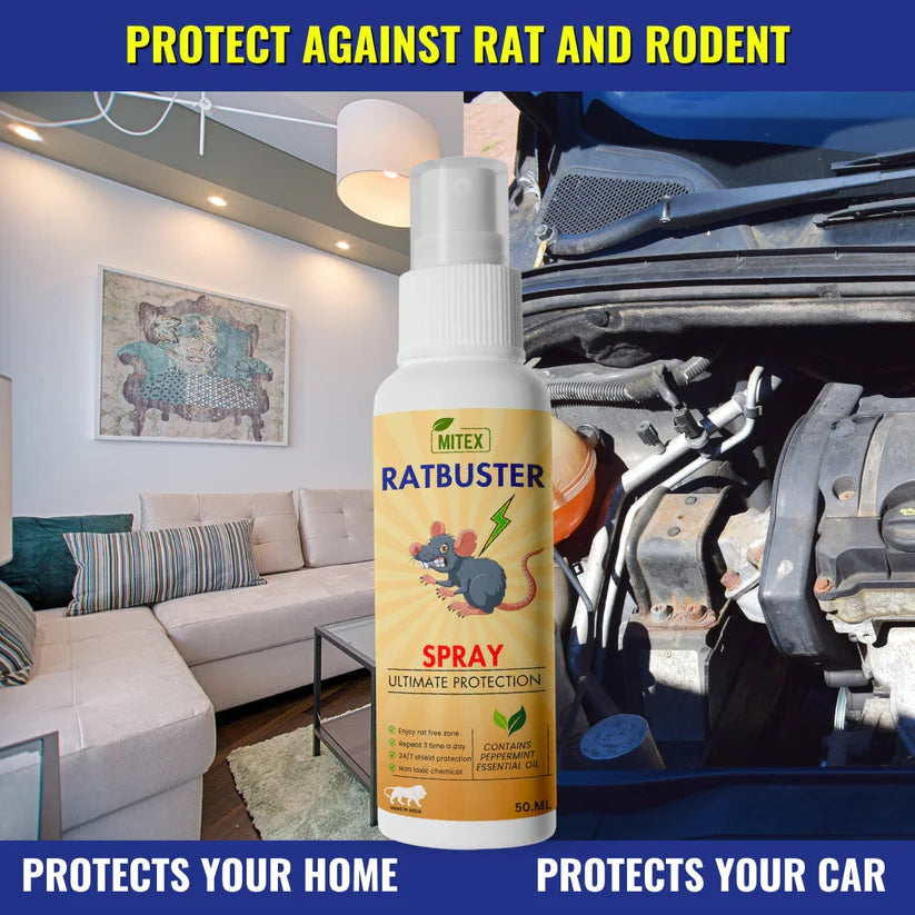 Buy 1 Get 2 Free Ratbuster Spray Prevents Rat Attacks (50% Off Only For Today)