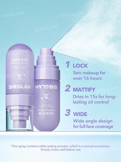 Lock'd In Setting Spray SHEGLAM 100% Orginal