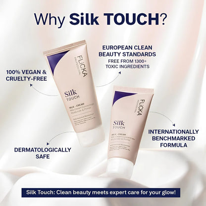 Flicka Silk Touch l Concentrate - Primer and Moisturizer 100% Orginal