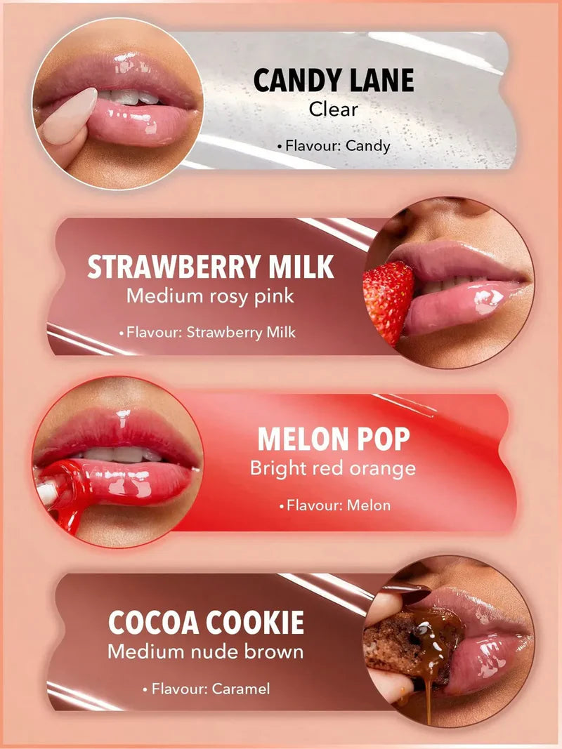 6 pcs New Viral lip Gloss