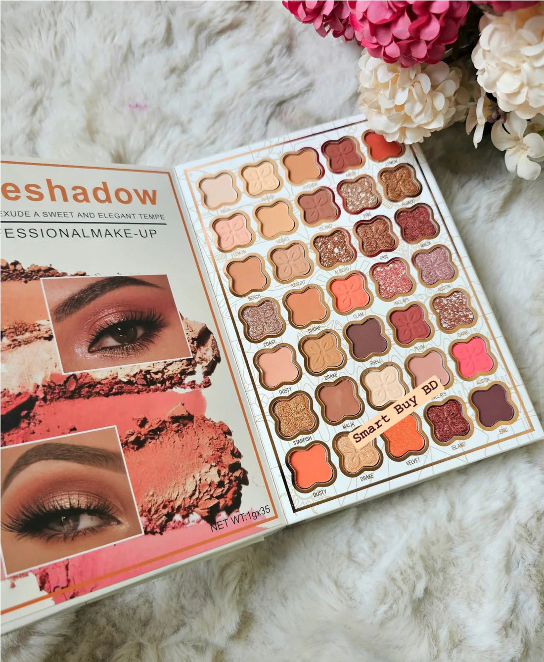 SHEGLAM 6 Fold All In One Makeup Book Palette - 2026 Version