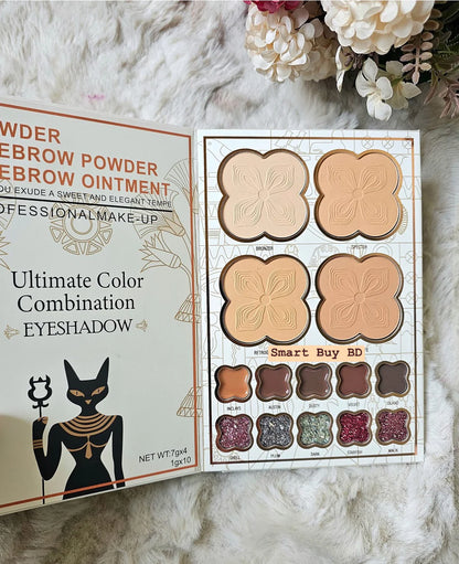 SHEGLAM 6 Fold All In One Makeup Book Palette - 2026 Version