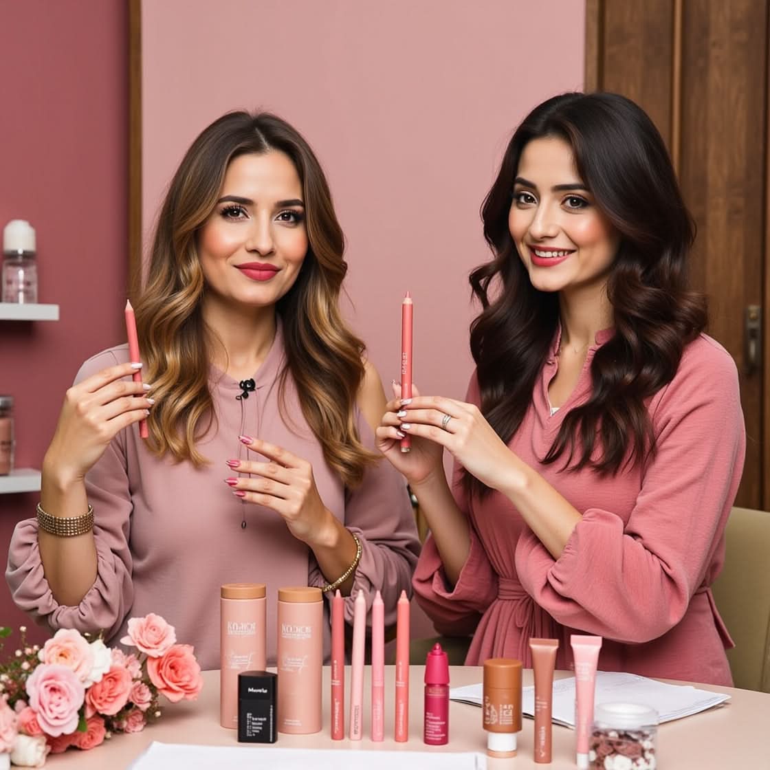 FLORMAR MATTE LIPSTICK PENCIL RECOMMENDED BY TOP BEAUTY INFLUENCERS (Pack of 12Pcs)
