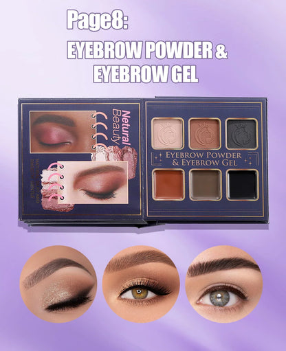 IGOODCO Premium 8-in-1 Makeup Book