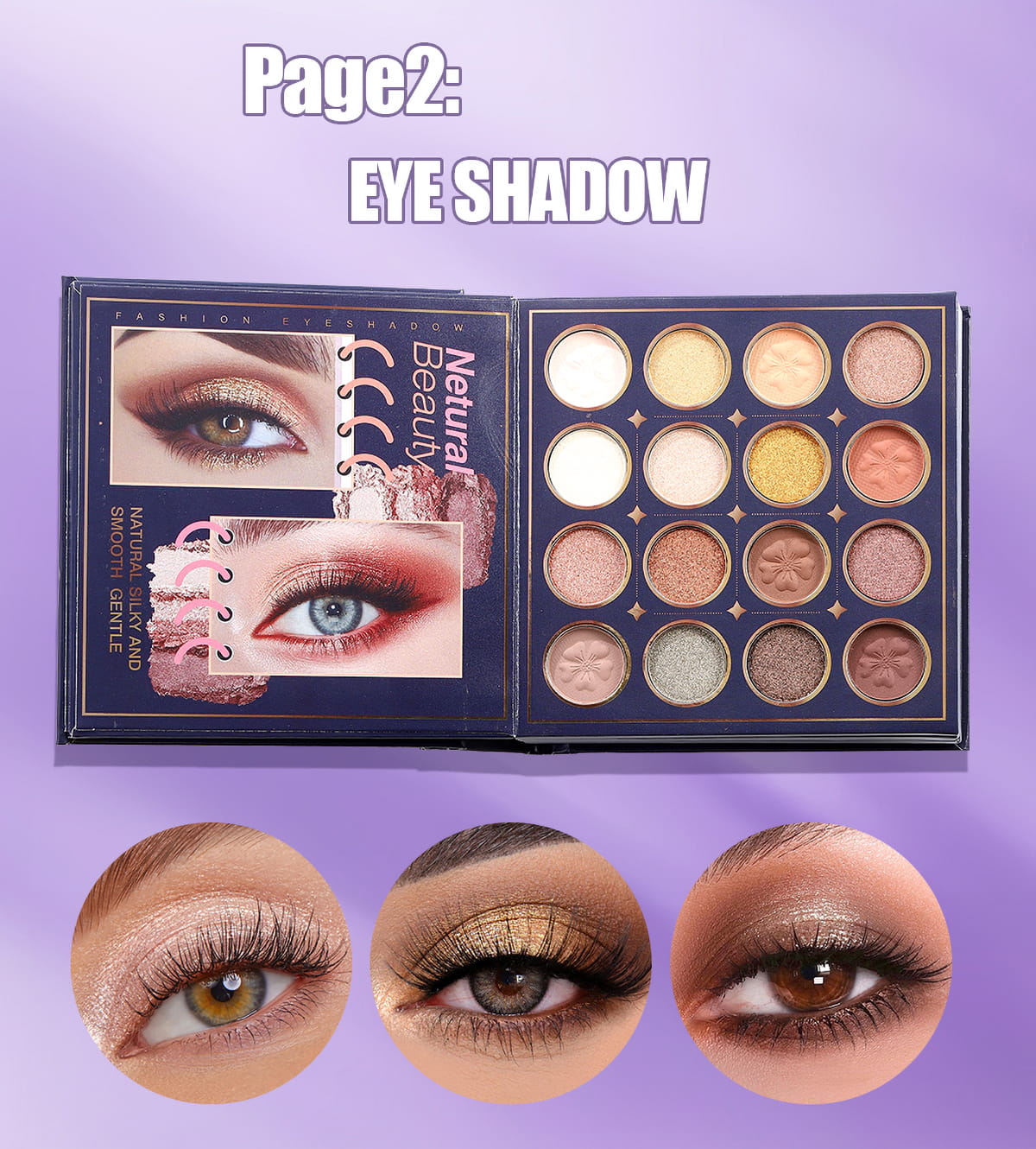IGOODCO Premium 8-in-1 Makeup Book