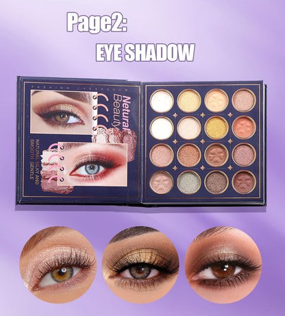 IGOODCO Premium 8-in-1 Makeup Book