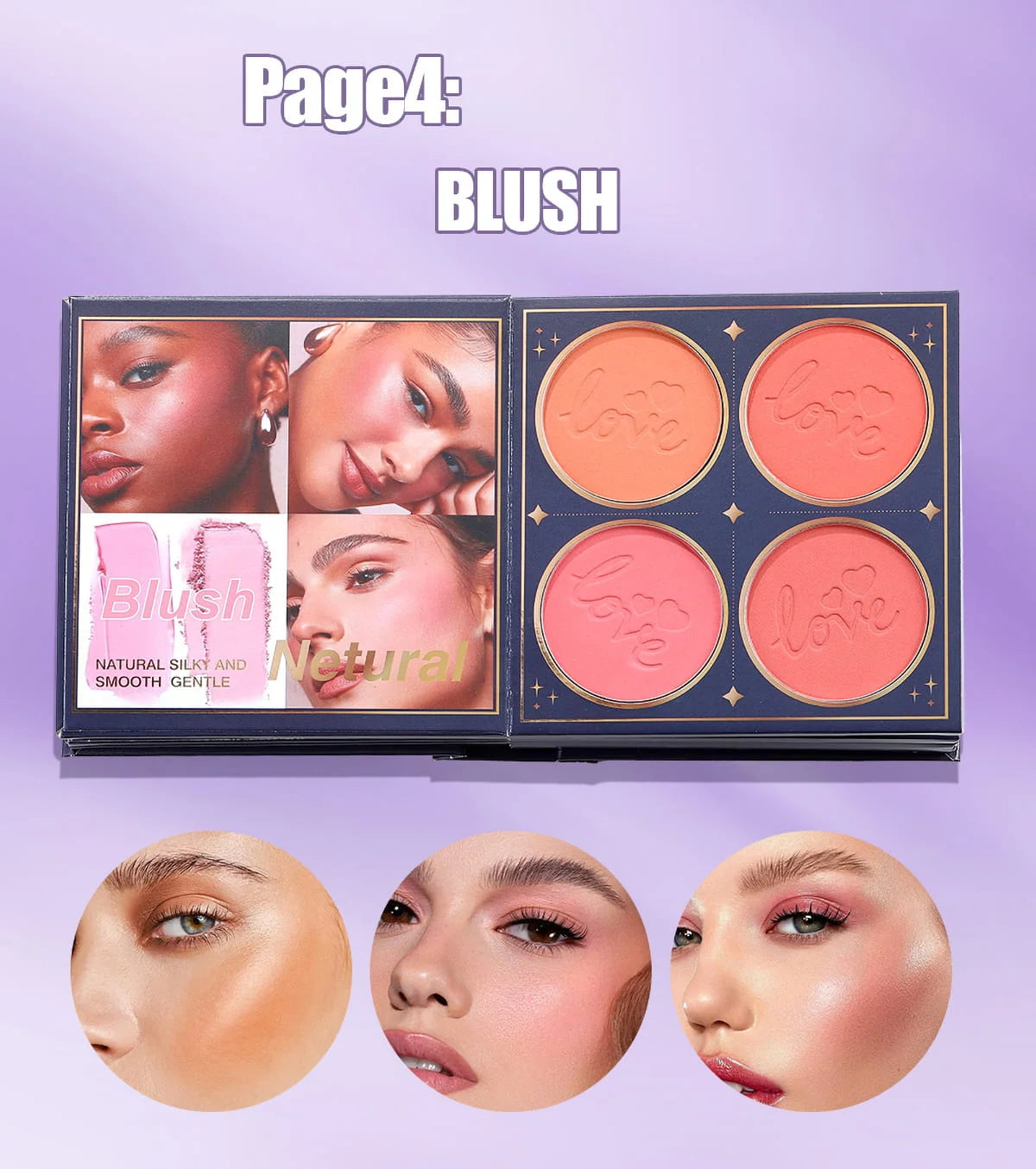 IGOODCO Premium 8-in-1 Makeup Book