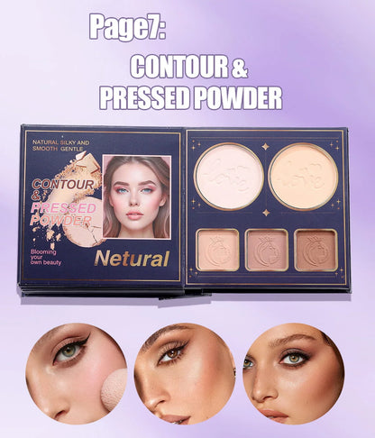 IGOODCO Premium 8-in-1 Makeup Book