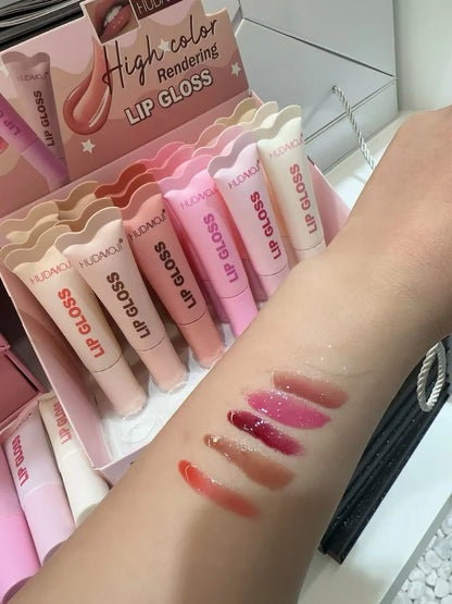 6 pcs New Viral lip Gloss