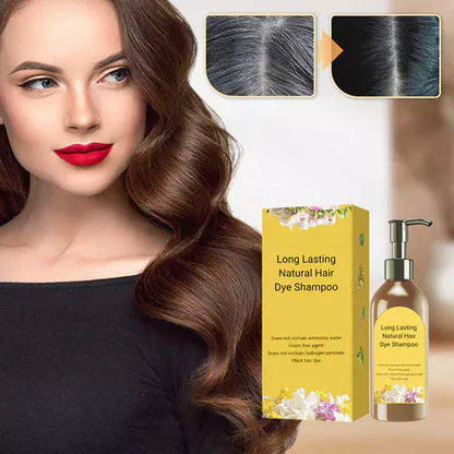 Japanese Long Lasting Natural Hair Dye Shampoo (Limited Time Offer )