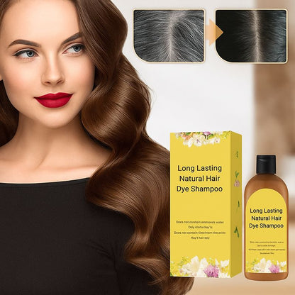 Japanese Long Lasting Natural Hair Dye Shampoo (Limited Time Offer )