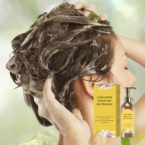 Japanese Long Lasting Natural Hair Dye Shampoo (Limited Time Offer )